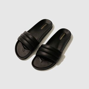 Beatrice Valenzuela Sandalias - Black monocolor size 8 new vibram soles